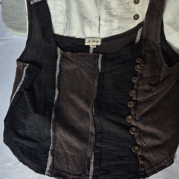 POL Tank Tops, One White One Black Size M - Picture 2 of 6